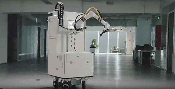 G22恒峰协作机器人：腻子乳胶漆喷涂一体机器人